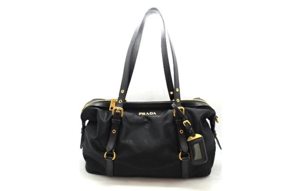 Prada Tote Tessuto bag black